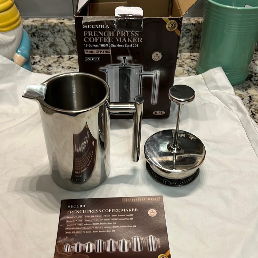 Secura French Press Coffee Maker
